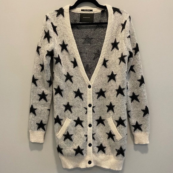 Scotch & Soda Star Long Knit Cardigan S 1 - Picture 1 of 8